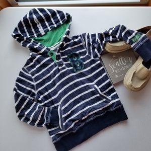 Arizona hoodie (navy/white/green)